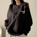 Women Sweatshirts Oversized Spring Hoodie Long Sleeve Casual Letter Print Loose Pullovers Harajuku Sweatshirt Female