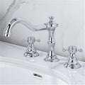 DecorBites™ Antique Brass Gold Bathroom Basin Faucet with Double Handles