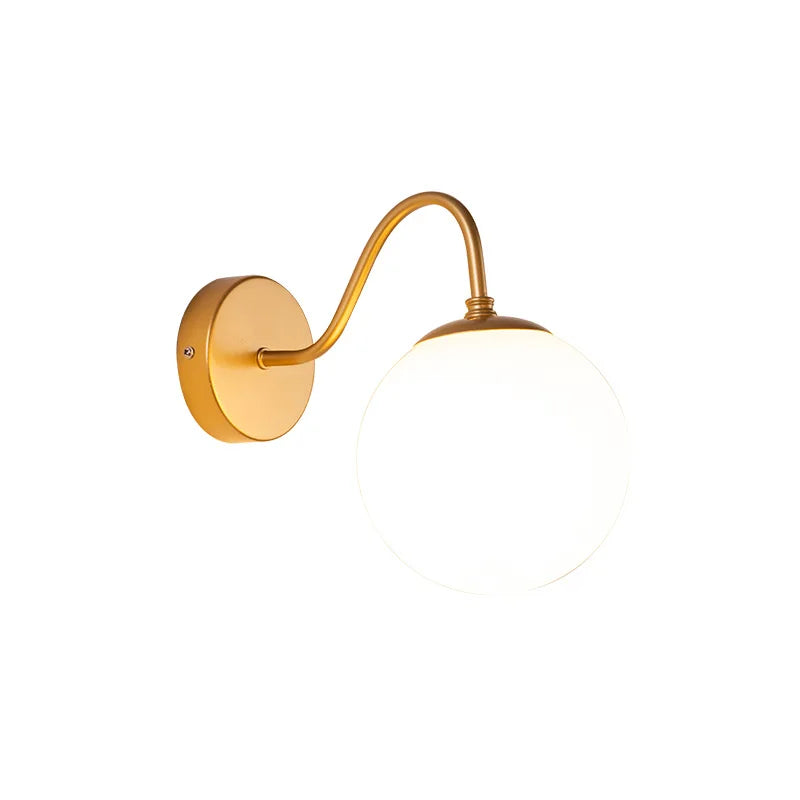 DecorBites™ Glass Ballight LED Wall Lamp for Living Room Bedroom Home Decor