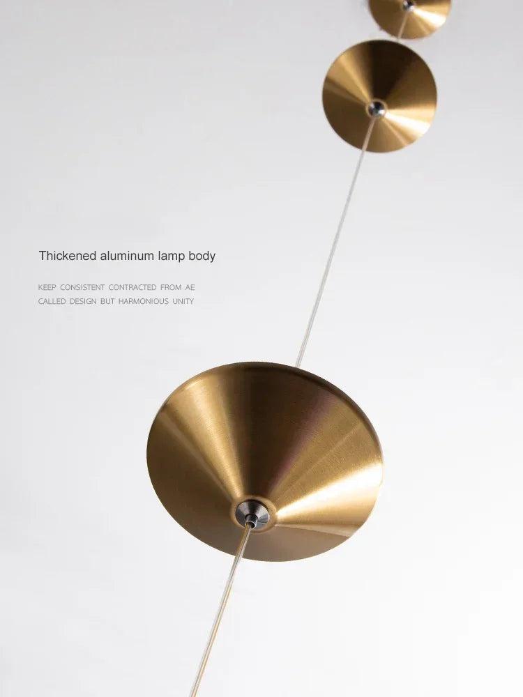 DecorBites™ Cone Design Art Iron Hanging Cable Floor Lamp