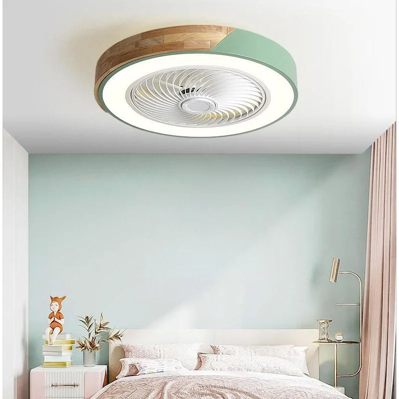 DecorBites™ 52CM Ceiling Fan Light 6 Speeds 36W - Living Room Dining Room Smart Lighting