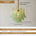 DecorBites™ Crystal Chandelier: French Light Luxury Retro Color Living Room Villa Dining Room Lamps