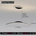 DecorBites™ Black Line Chandelier: Elegant Salon Design, Luxury Lighting for Home and Restaurant
