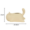 DecorBites™ Cat Ceramic Tissue Box Modern Home Decor