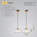DecorBites™ Industrial Loft Glass Pendant Light for Kitchen Restaurant Decor