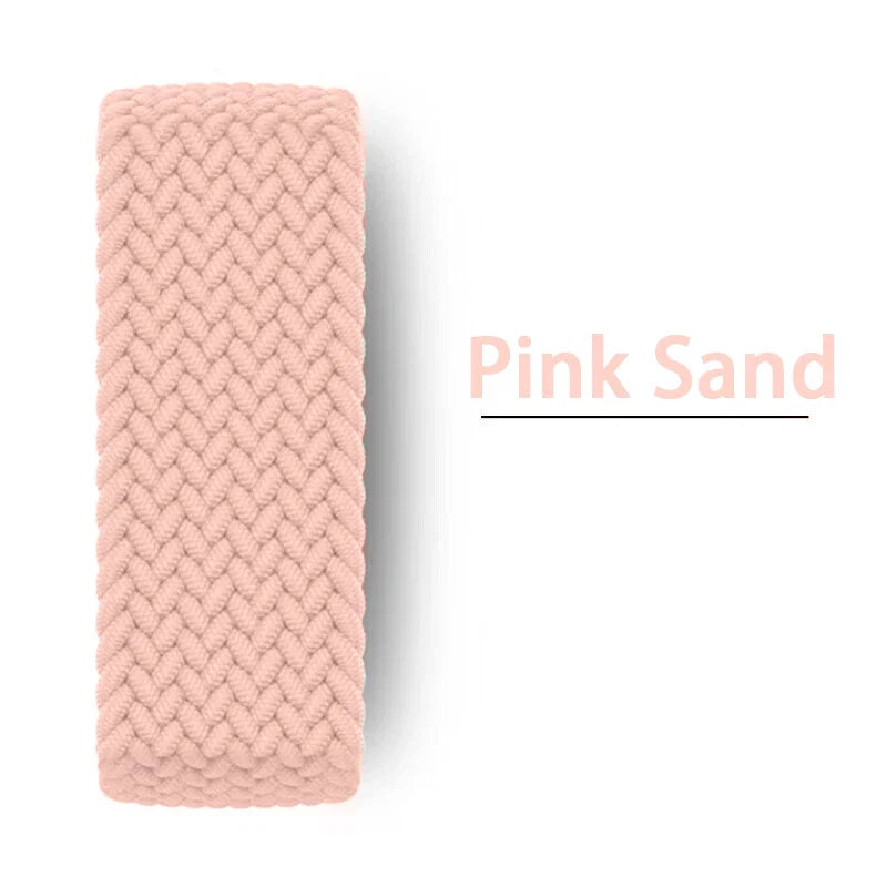 Braided Solo Loop For Apple watch Band 46mm 44mm 45mm 42mm 40mm 41mm Bracelet correa iwatch Series Ultra 2 11 10 9 SE 8 7 Strap