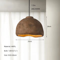 DecorBites™ Japanese Style Resin Pendant Lights for Home Decor and Lighting Needs