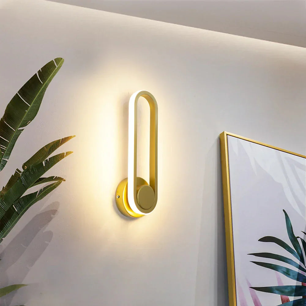 DecorBites™ LED Indoor Wall Sconce Lamp for Home Bathroom Bedroom Lighting