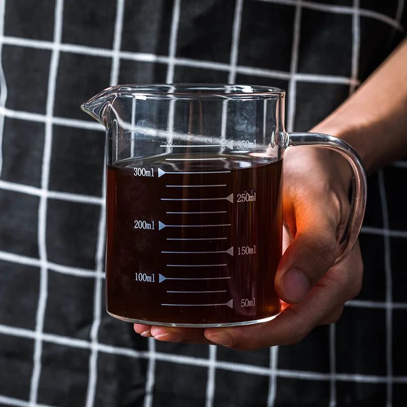 DecorBites™ Heat-Resistant Glass Beaker Mug with Thickened Scale - 2022