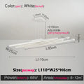 DecorBites™ Black Nordic Chandelier LED Light Minimalist Designer Style Bar Living Room