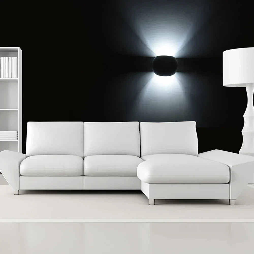 DecorBites™ LED Gypsum Wall Lamp 5W Modern Indoor Sconces Bedroom Living Room Lighting