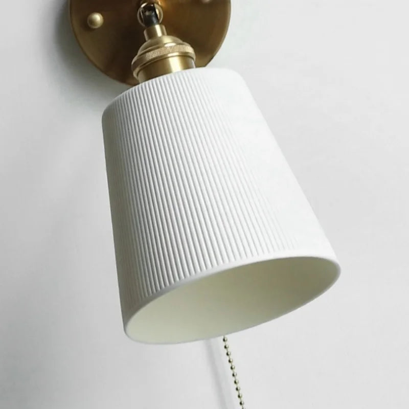 DecorBites™ Ceramic Wall Lights Rotatable LED, Modern Nordic Style for Hallway, Bedroom, Aisle