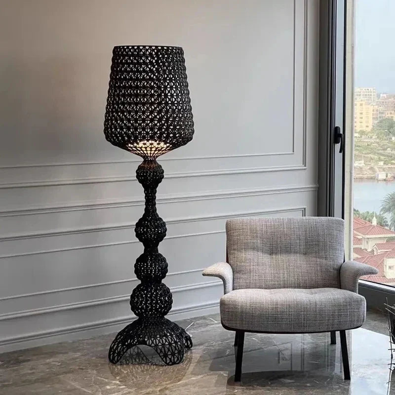 DecorBites™ Acrylic Kabuki Table Lamp LED Floor Light for Living Room Bedroom