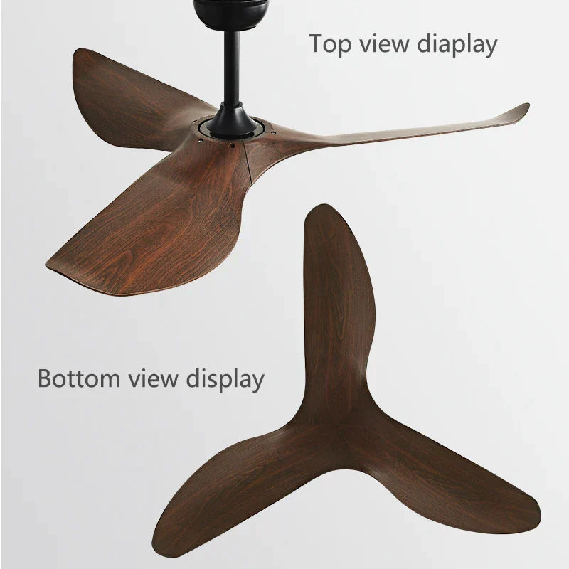 DecorBites™ 52" DC Ceiling Fan with Remote Control for Living Room, Restaurant, Office & Modern Spaces.