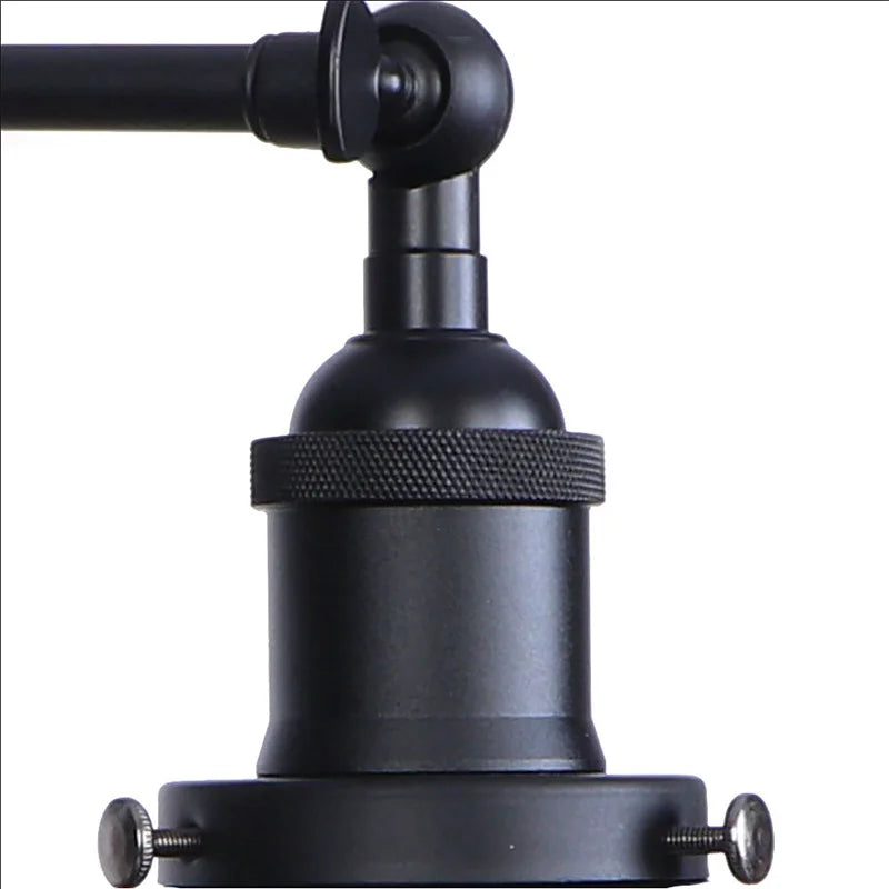 DecorBites™ LED Wall Lights: Industrial Style Bedside Lamp for Kitchen, Reading, Cafe - White Class