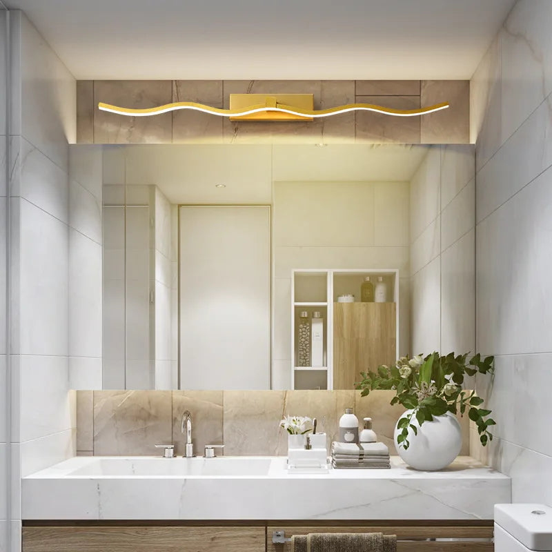 DecorBites™ LED Mirror Bathroom Wall Sconce Light Luminaires