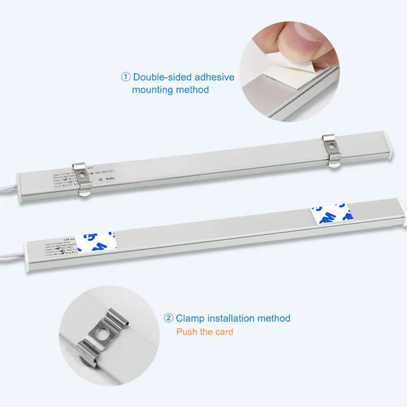 DecorBites™ LED Under Cabinet Light Hand Sweep PIR Motion Sensor Wardrobe Lamp