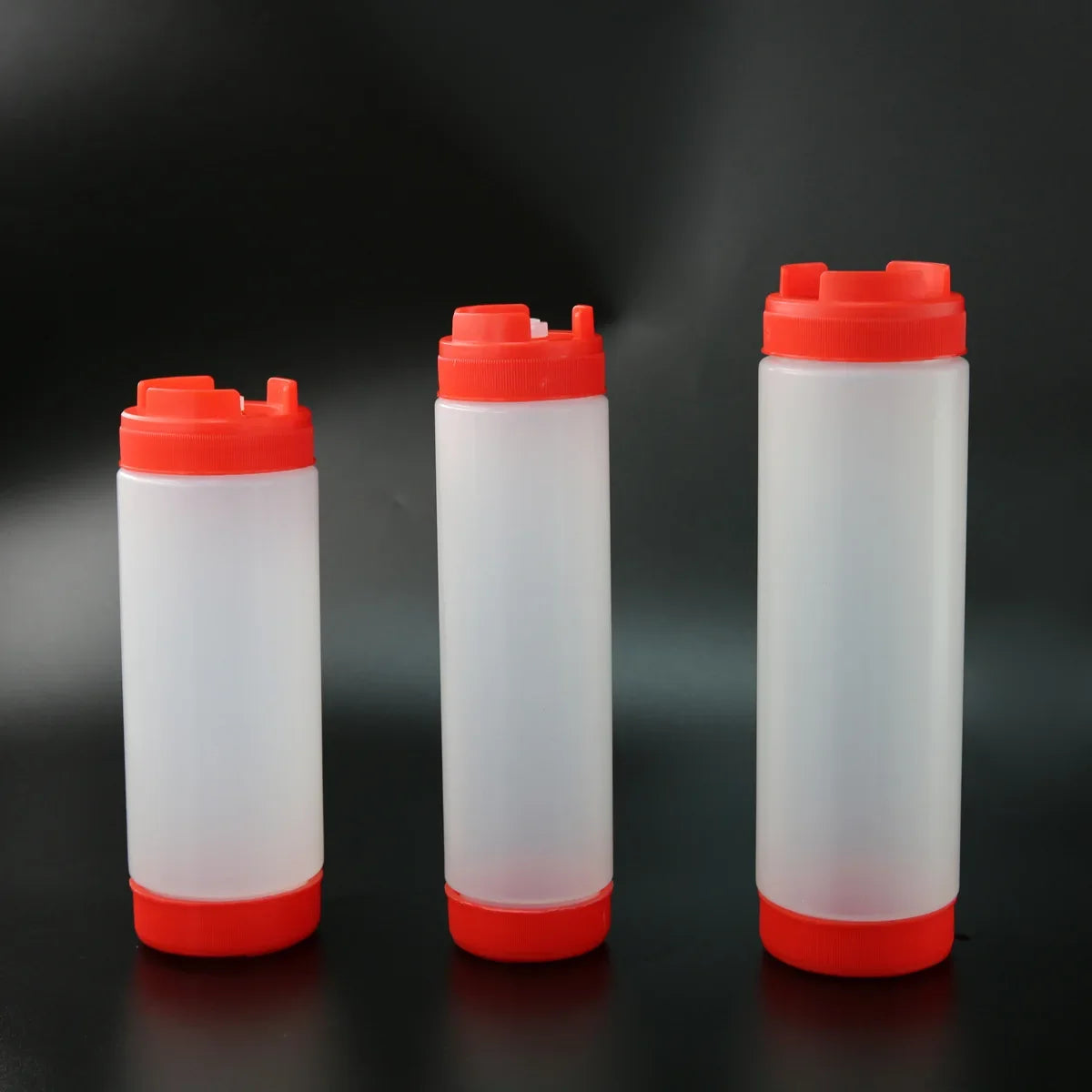 DecorBites™ Dual-Head Tomato Squeeze Bottle for Ketchup and Salad Dressing