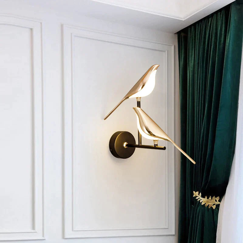 DecorBites™ LED Magpie Bird Pendant Light Chandelier - Modern Decor for Living & Dining Room