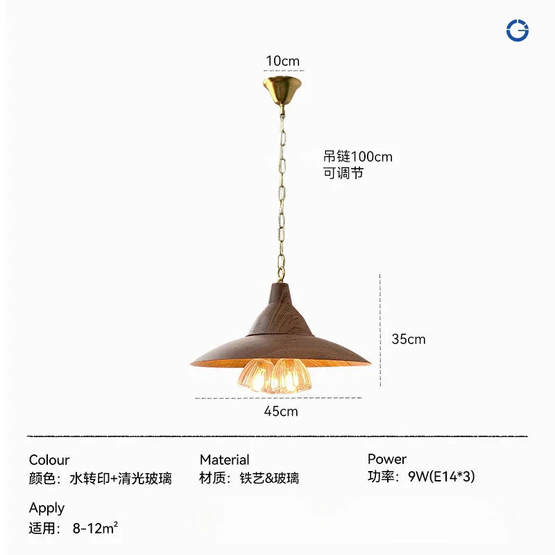 DecorBites™ Iron Art Decor Pendant Lights, LED E14 Modern Fixtures for Home and Restaurant