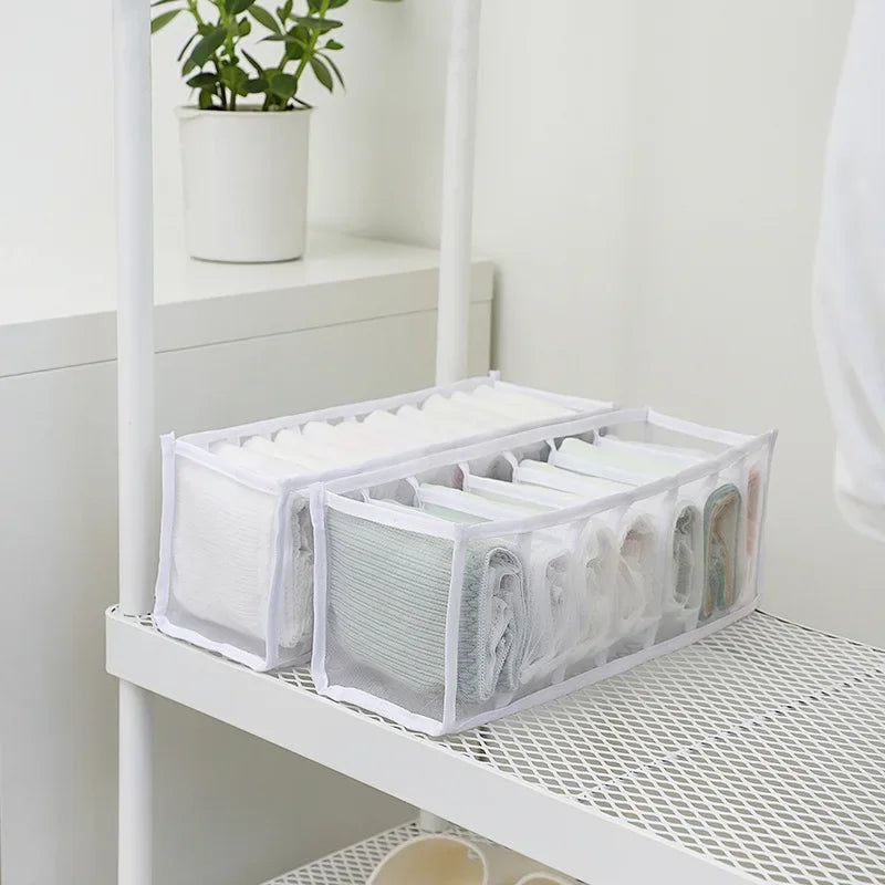 DecorBites™ Bra & Underwear Organizer Box Set for Wardrobe Storage