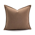 DecorBites™ Brown Coffee Pillowcase: Modern Simplicity Light Luxury Sofa Cushion Covers