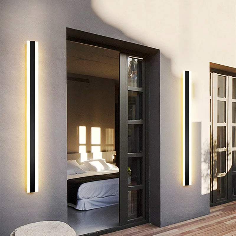 DecorBites™ LED Outdoor Wall Light Waterproof Modern Garden Balcony Decoration Lighting