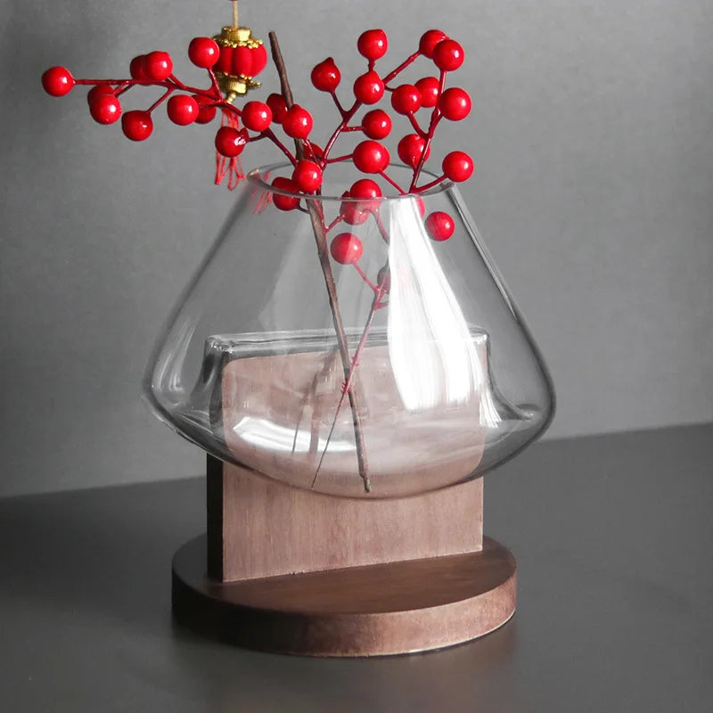 DecorBites™ Glass Vase Terrarium Home Decoration Accessory