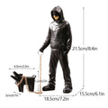 DecorBites™ Dog Sculpture Banksy Statue Modern Pop Art Decor Living Room Office Shelf
