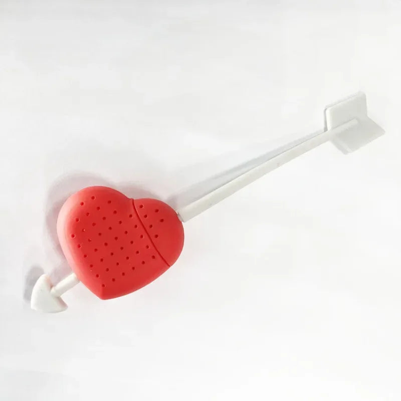 DecorBites™ Heart Tea Infuser, Teapot Accessories, Non-toxic Food Grade Plastic