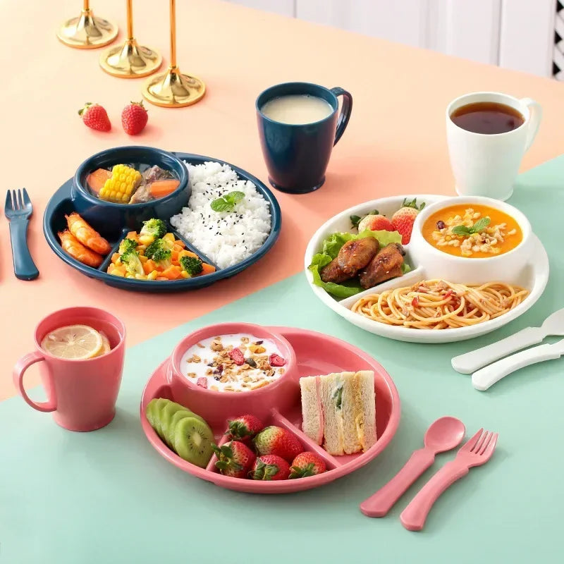 DecorBites™ Bariatric Portion Control Plate for Weight Loss and Meal Planning
