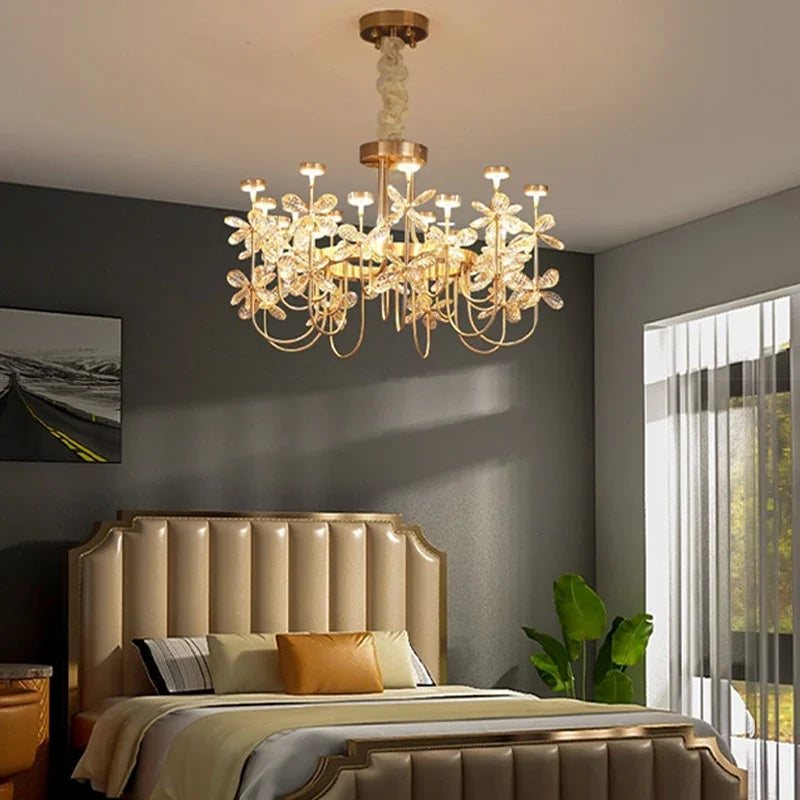 DecorBites™ Butterfly Chandelier: Modern LED Dimmable Pendant Lamp Luxe Crystal Decor-Light 2024