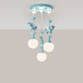 DecorBites™ Children's Carousel LED Chandeliers: Nordic Princess Decor Pendant Lights for Living Room