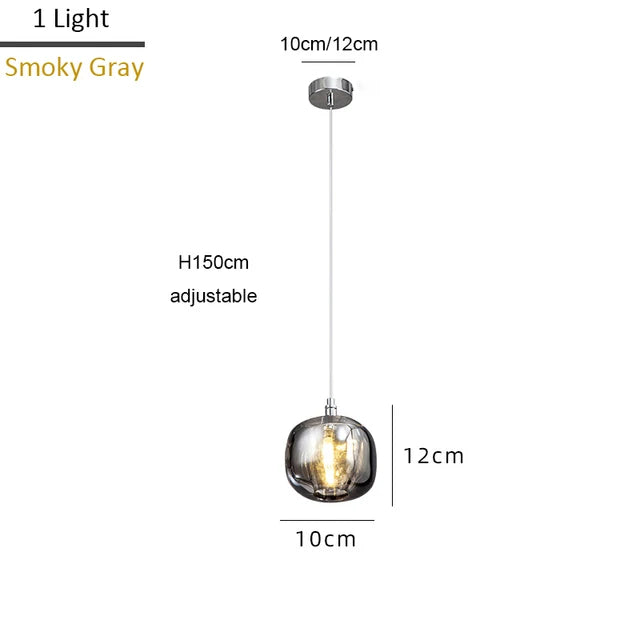 DecorBites™ Crystal LED Chandelier: Modern Staircase Pendant Light for Stylish Home Decor