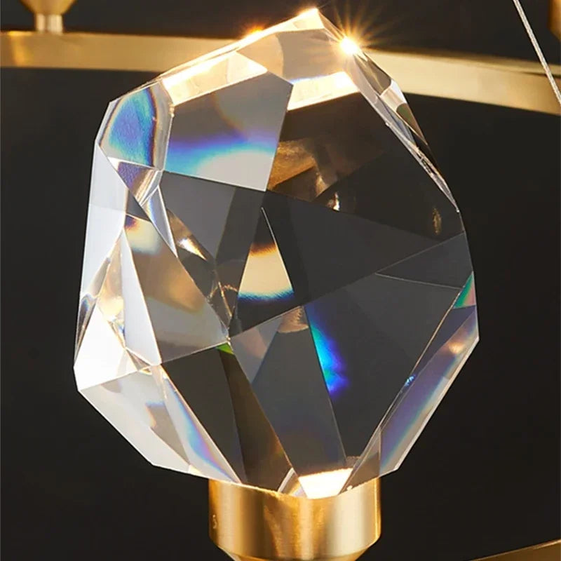 DecorBites™ Crystal Chandelier LED Pendant Lights High-end Nordic Modern Style Indoor Lighting