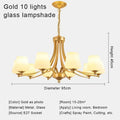 DecorBites™ Crystal Chandelier Ceiling Lights for Modern Living Spaces