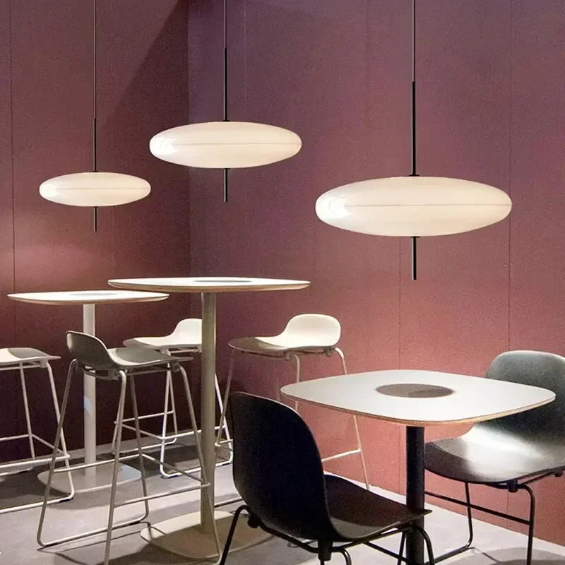 DecorBites™ LED Flying Saucer Pendant Lights for Dining Room, Restaurant, and Living Room