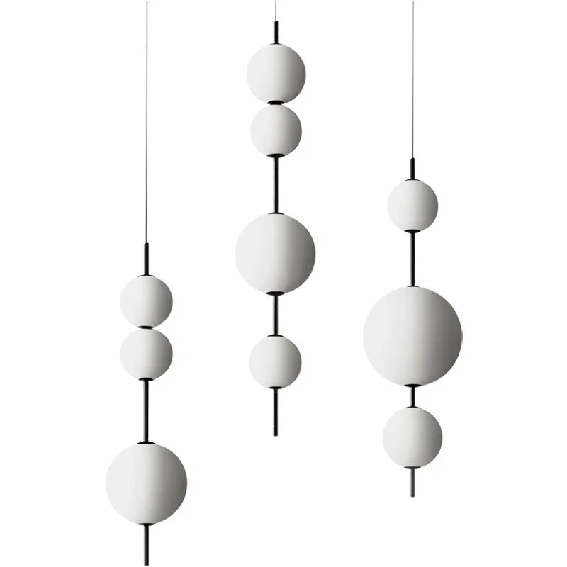 DecorBites™ Gourd Pendant Light: Modern Glass Decor for Restaurant, Bedroom, Kitchen, Dining Room
