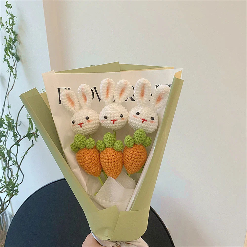 DecorBites™ Handmade Sunflower Bouquet for Home Decor