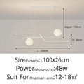 DecorBites™ LED Chandelier: Modern Indoor Lighting for Living Room, Kitchen, Staircase