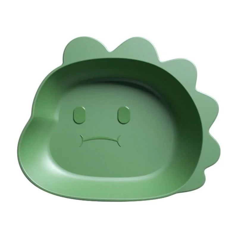 DecorBites™ Bear Shape Fruit Plate Kitchen Tableware Desktop Trash Tray Cute Cartoon Snack Dish