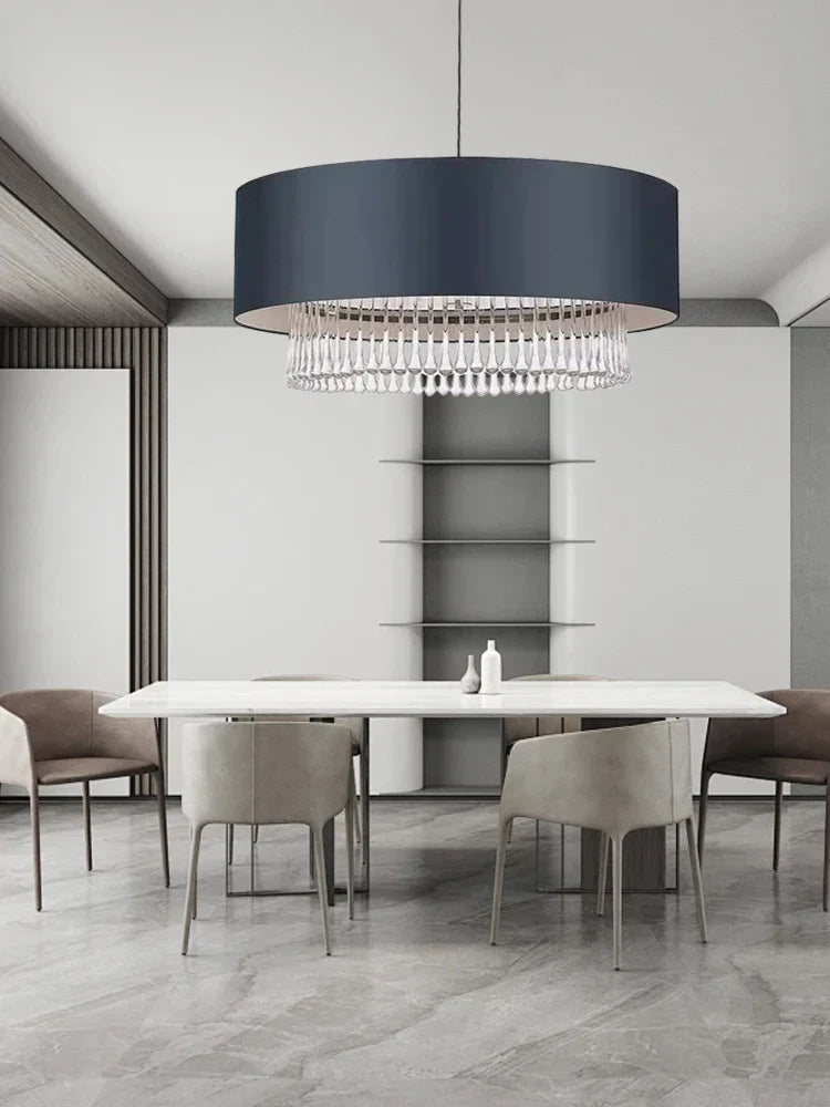 DecorBites™ Crystal Pendant Chandelier with LED Lighting