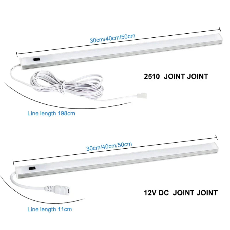 DecorBites™ LED Under Cabinet Lights PIR Motion Sensor Night Light