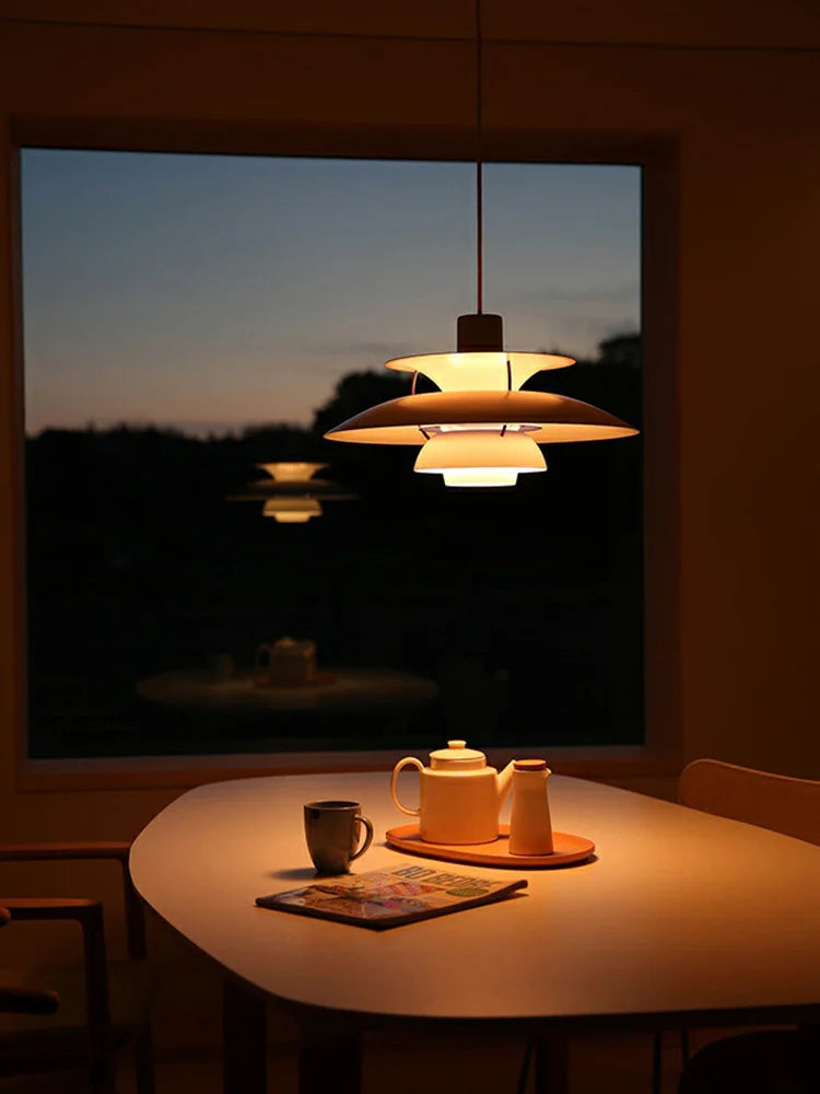 DecorBites™ Danish Designer LED Hanging Light Suspension Lamp E27 Suspend Luminaire Fixture