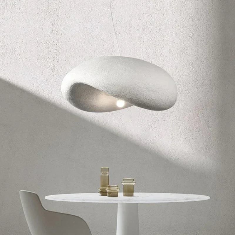 DecorBites™ Cream Style LED Chandelier for Home Decor - Nordic Minimalist Wabi Sabi Design
