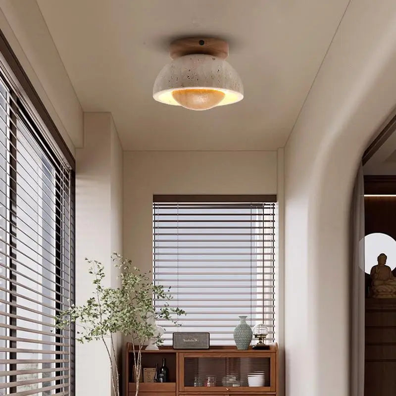 DecorBites™ LED Ceiling Lights Modern Style Balcony Living Room Cave Stone Decor
