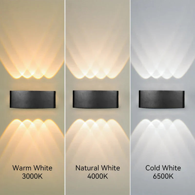 DecorBites™ LED Outdoor Garden Wall Light Waterproof Decor Porch Lamp Fixture