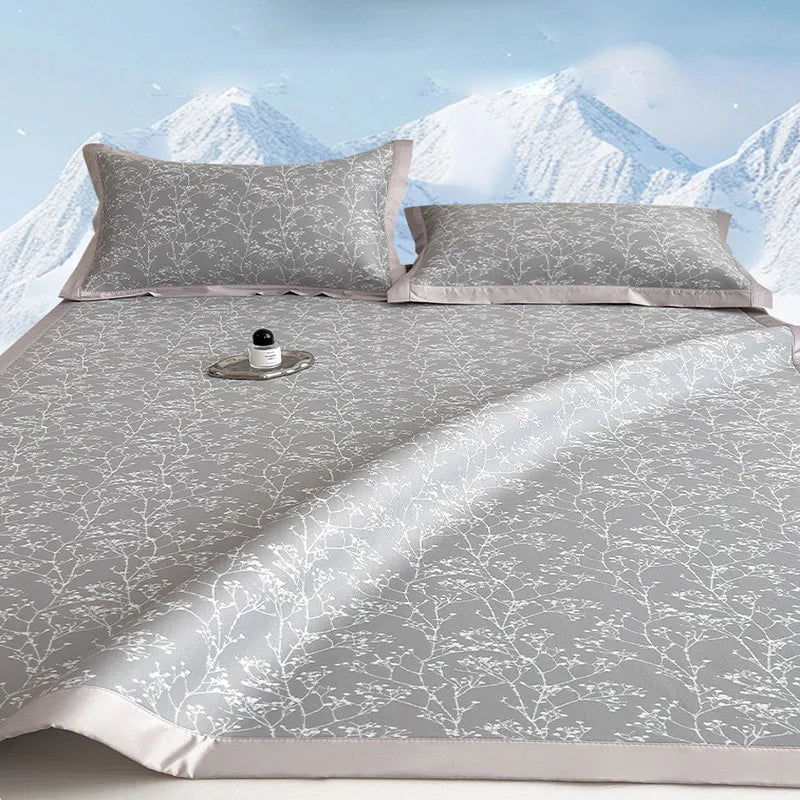 DecorBites™ Cooling Silky Bed Mat Set - Comfortable Baby-Safe Mattress