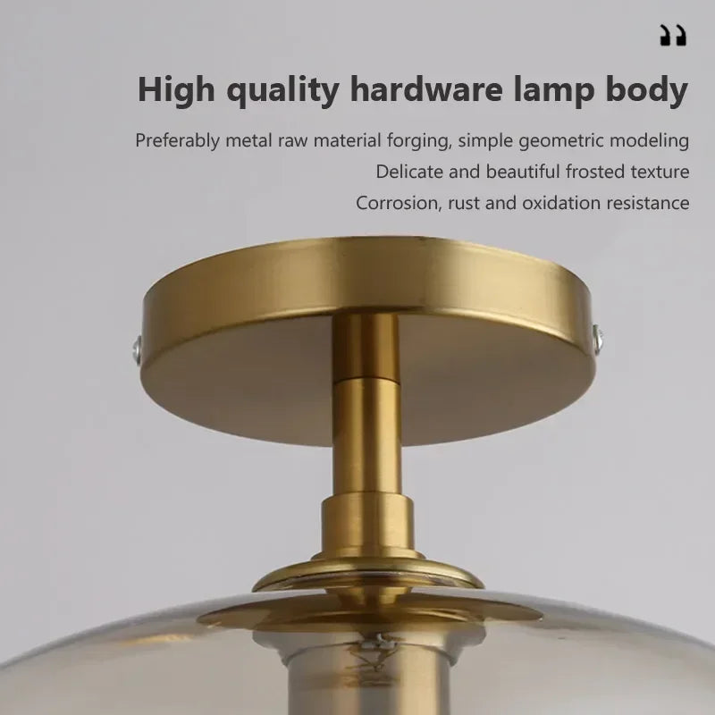 DecorBites™ LED Glass Ceiling Light Chandeliers for Modern Living Spaces