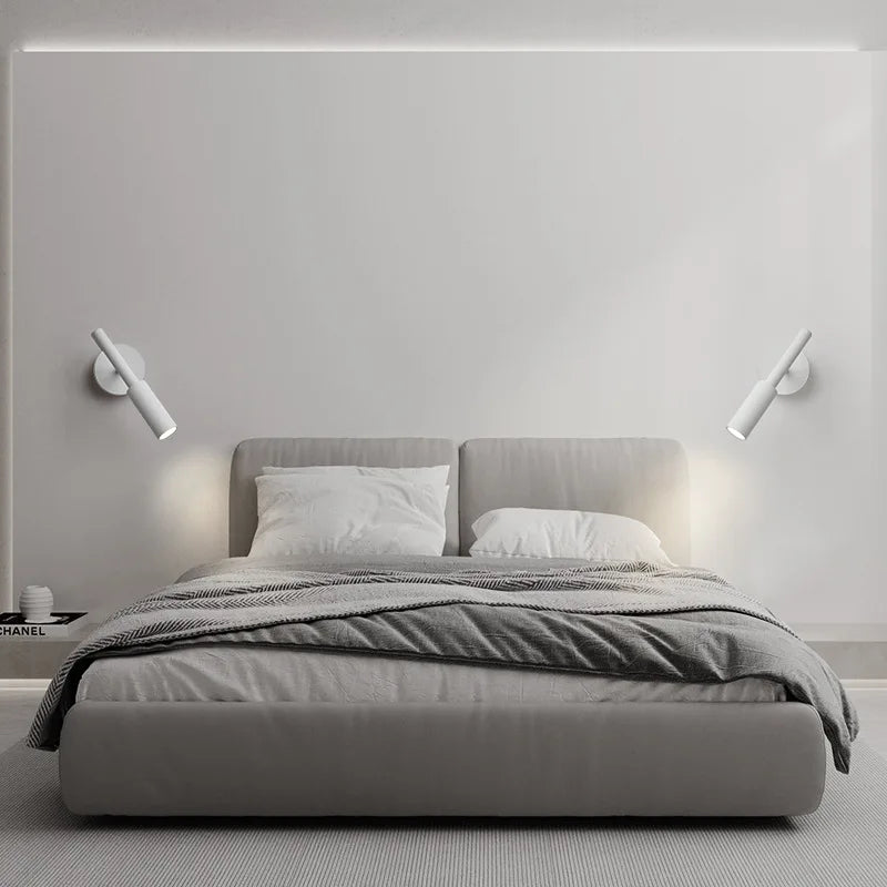 DecorBites™ LED Rotatable Wall Lamp 3W Spotlight Bedroom Sconce Light Fixture